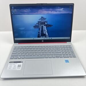 HP 15-fd0083wm 15.6" 128GB SSD 4GB RAM Intel Pentium N200 1.1GHz Laptop - Red